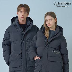 [출고가 269,000원] 캘빈클라인 퍼포먼스 후드 롱패딩 남녀공용 3컬러 택1