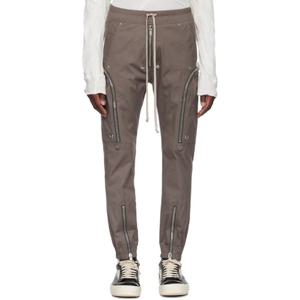 25 FW 릭오웬스 남성 그레이 할리우드 바우하우스 카고 팬츠 251232M188017