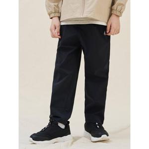 [빈폴키즈] 화섬 내추럴 배기핏 팬츠 블랙 (BI5221U025)