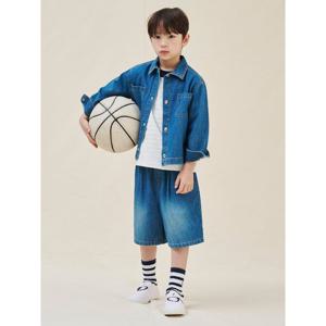 [빈폴키즈] 데님 셔츠형 자켓 블루 (BI5264U90P)