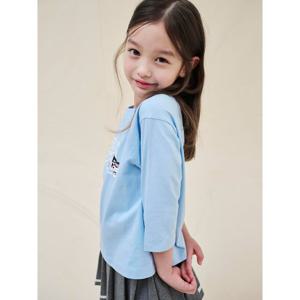 [빈폴키즈] [산리오] 산리오 캐릭터즈 7부 티셔츠 스카이 블루 (BI5241G01Q)