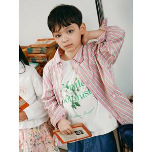 [빈폴키즈] [Reedition] 멀티 스트라이프 셔츠 라이트 핑크 (BI5264U01Y)