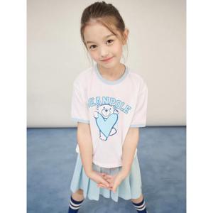 [빈폴키즈] BP FOOTBALL CLUB 폴키 2PCS 상하 세트  스카이 블루 (BI5642G91Q)