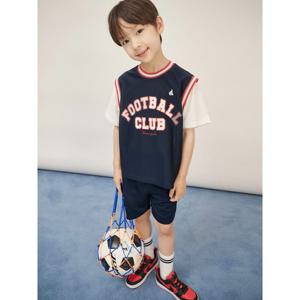 [빈폴키즈] BP FOOTBALL CLUB 메쉬 그래픽 2PCS 상하 세트  네이비 (BI5642U90R)