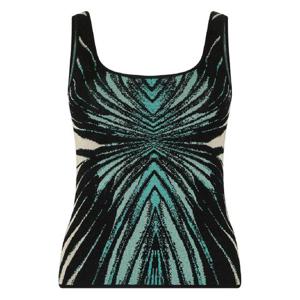 25 FW 로베르토 카발리 프린트 탱크 탑 VKM611MI150 TP441046940