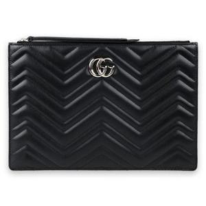 디몬트 구찌 여성 마몬트 라지 스트랩 클러치백(블랙) 813347 DTDHD 1000