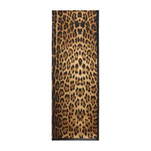 25 FW 로베르토 카발리 재규어 프린트 실크 스카프 VWI001HZQ71 TP441741764