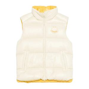 몽클레어 퀼티드 로고 패딩 조끼 1A00106596XE P03