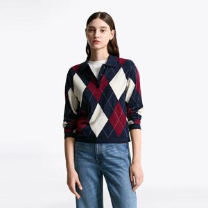 [공식][타미힐피거] 아가일 폴로 스웨터 (T22F7KTO062WT101W)