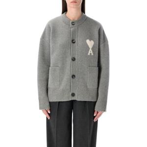 아미 스웨터 25AUKC366KN0135 058 GRIS