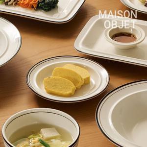 [스크래치] 윤도자기 코지 원형접시 소