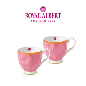 [로얄알버트]캔디컬렉션 FTD 머그 2P 세트 스윗스트라이프