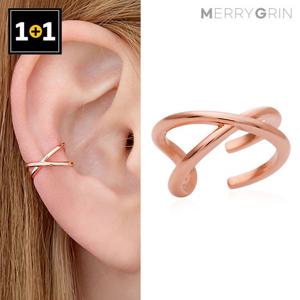 [메리그린] 크로스 이어커프 귀찌 (한쪽) 하나더