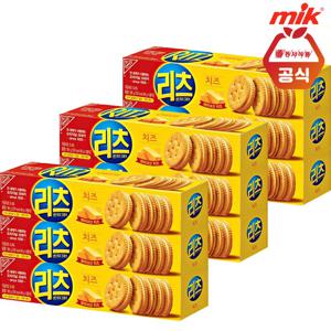 리츠 샌드위치 크래커 치즈 96g x 9개