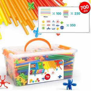 레벨4 빨대블럭 700피스 혁신디자인