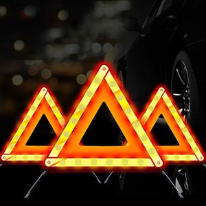 반사경 차량용 안전삼각대 교통사고 경광봉 반사판 불꽃신호기