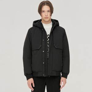 [링스] 남성 후레쉬장식 헤비덕다운점퍼 L11B4JD215_BK