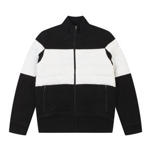 [볼빅어패럴] 여성 골프 보더 칸다운 니트 풀집업 VLMSMB12_BK