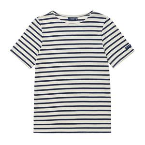 [세인트제임스] 9863 ECRU MARINE 레반트 스트라이프 반팔티