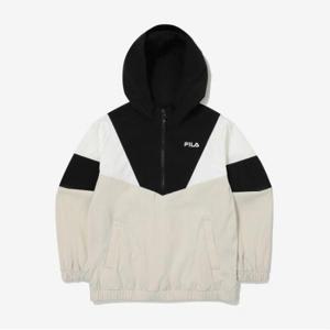 [휠라키즈] 브이블럭 아노락 (FK2WTF1101X_BLK)