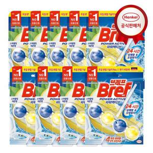 [헨켈]헨켈 변기세정제 브레프 파워액티브 1P 9개