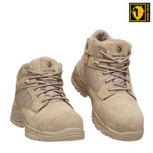 블랙야크 YAK-501 안전화 6인치 천연가죽 베이지