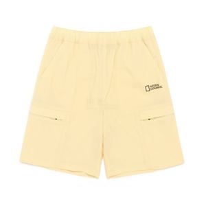 내셔널지오그래픽 키즈 K232UHP860 포켓 우븐 5부 팬츠 BUTTER