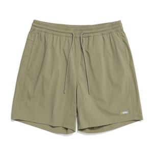 내셔널지오그래픽 N232UBS660 유니 4부 미니 자수 보드숏 OLIVE