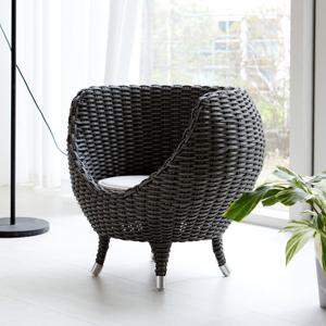 사라방드 스마랑 야외라탄 테라스의자_앙상블S/정원의자