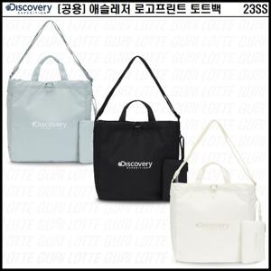[디스커버리]애슬레저 로고 토트백 DXTG3123N