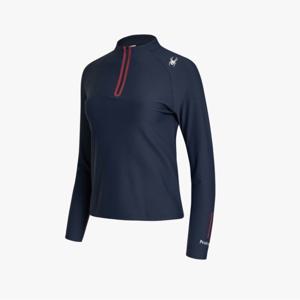 [스파이더] 여성 러닝 프로웹 하프 집업 티셔츠 SPHPCNRL282WDNY