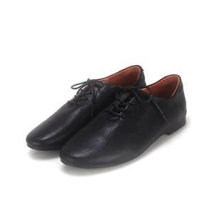 [바바라(슈즈)]베이직 라인 포인트 데일리 옥스퍼드화 BBG562-BK