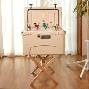 [무케렌시아] 코드리빙_ 프로스트 감성 캠핑쿨러 아이스박스 (45L)