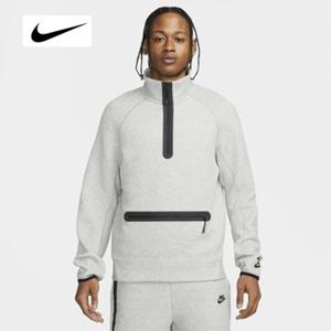 [나이키]나이키 테크플리스 하프집 스웻 FB7999-063 그레이