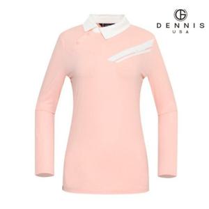 [데니스골프]솔리드변형에리티셔츠 NAOFLTS056PK_JJ