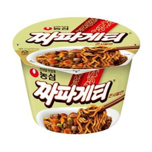 [농심] 짜파게티 큰사발면 123g x 16개입