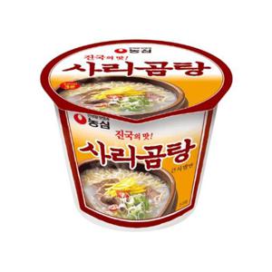 [농심] 사리곰탕 큰사발면 111g x 16개입