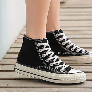 중학생운동화 남여공용 캔버스화 데일리 퍼스니커즈 하이탑 2컬