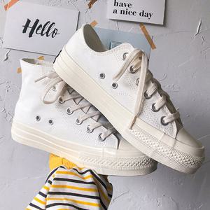 여성 패션 하이탑 끈 운동화 로우 스니커즈 GM0607N