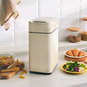[하우스레시피] 밀리 양문형 센서 휴지통 9L (크림)