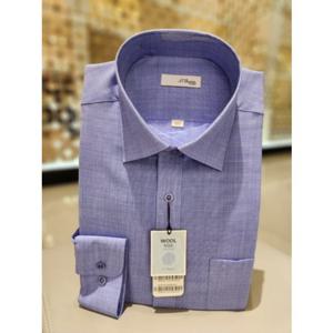 듀퐁셔츠 일반핏긴팔 SE4SM11LS134SBU 울믹스 쿨원단