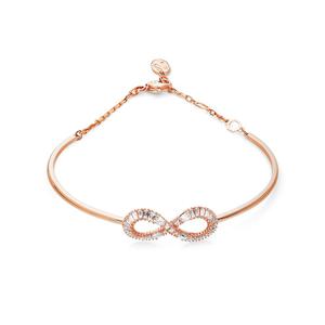 스와로브스키 5679443 Hyperbola 인피니티 뱅글 미디움 팔찌