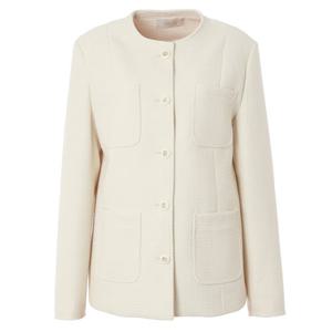 [에이비에프지]라운드넥 롱트위드재킷 APY5QJ07G