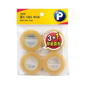 4개입 골드 다용도 테이프 리필 18mm x 30mm GR1830-4 테이프