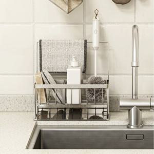 주방 싱크대 정리 소품 행주 걸이 스텐 수세미 거치대