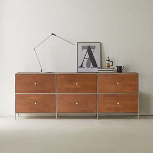 이노센트 스틸라 원목 2000 높은 모듈 거실장 서랍형 i104184