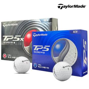[GS특가] 테일러메이드 NEW 신형 TP5 TP5X 5피스 골프공 12알