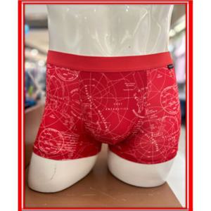 [비너스울산]VMP7209T 신축폴리스판 지구패턴 남성 사각드로즈 남성팬티 행운팬티