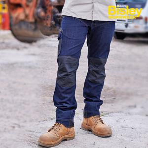 굿워크 비즐리 남자 데님 진 작업복 바지 BP6135
