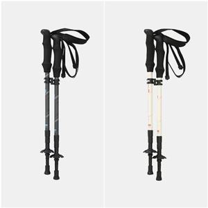 [네파] [7KC9003B02] 공용 듀랄루민 고급형 4단 쌍스틱 엔클래스 프로 4단 쌍스틱 스틱케이스 포함